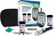 Glucose Monitor Kit: Meter/100ct test strips/10ct Lancets etc. Expire fall 2026+