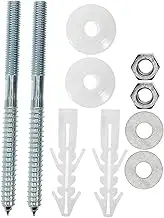 Gatuida 1 Set Basin Fastening Kit Extended Screw Set for Secure Installation of Wash Basins Easy Durable and Reliable for Kitchen and Bathroom Fixtures