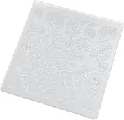 MAGICLULU DIY Cake Mold Fondant Leaf Embossing Mat Cake Making Template Leaf Pattern Reusable Silicone Material