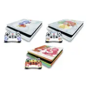 OFFICIAL CARE BEARS CLASSIC VINYL SKIN DECAL FOR PS4 SLIM CONSOLE & CONTROLLER