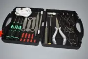 Flute Full Repair Tool Kit Parts - Woodwind Pads Changing Set w/Hard Case A