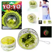 8Pc Yoyo Light Up Glow Party Favor Classic Magic Toy Kids Games Gift