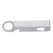 Metal Barber Combs Stainless Steel Hair Comb Fine Cutting Comb Men's HairStyling