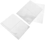 LAPYAPPE Banknote Storage Pages Clear Currency Sleeves for Bill Collecting Protective Inserts for Banknote Collectors Spacious Holders for Easy Display and Organization