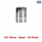 Kincrome K2861 - Socket 1/2" Drive 9mm Mirror Polish