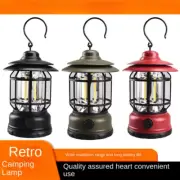 LED Outdoor Camping Tent Light USB Lantern Hiking Lamp Flashlight Rechargeable