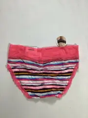 Womens No Boundaries Multicolor Stripe Micro Bikini Bottoms Small NEW! NWT