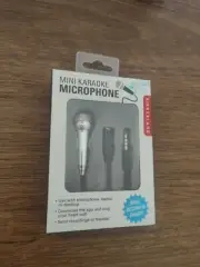 KIKKERLAND WBPHP-BK Mini Karaoke Microphone Silver