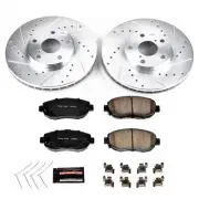 PowerStop K1077 Disc Brake Kit For 93-10 Lexus GS300 GS400 GS430 IS300 SC430 (for: Lexus)