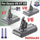 9500mAh Battery for Dyson V6 V7 V8 V10 SV10 SV11 SV12 SV05 Animal SONY & Filter