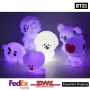 BTS BT21 Official Authentic Goods Mood Light 15 Color adjustment +Expedited ship