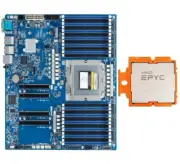Gigabyte MZ33-AR0 Server Motherboard + AMD EPYC Genoa 9654P 3.7GHz CPU Processor