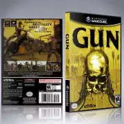 GameCube Replacement Case - NO GAME - Gun