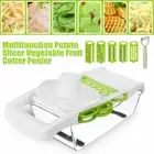 Onion Slicer Manual Vegetable Cutter Chopper Fruit Kitchen Potato Tomato Peeler