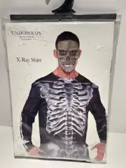 Underwraps Photo-Real X-Ray Shirt Adult Halloween Costume 29610
