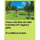 I have a tip that can take 5 strokes off anyone’’s game. It’’s called an eraser.: Golf 8.5 x 11 Inch Notebook 120 Lined Pages