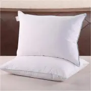 Homelike Moment Down Feather Pillows Queen - 2 Pack Feather Bed Pillows for S...