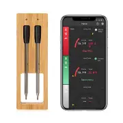 BBQ Probe Wireless Bluetooth BBQ Thermometer Kitchen Food Barbecue Thermometer Smart Cooking Thermometer 165ft Remote Me