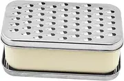 WeiLaiKeQi Food Grater Cheese Grater Grater with Container Kitchen Grater for Kitchen Carrot