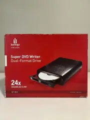 Iomega Super DVD Writer 24x Dual-Format USB 2.0 External Drive
