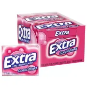 Extra Classic Gum, Sugar Free - 10 - 15 Sticks Packages [150 Sticks]