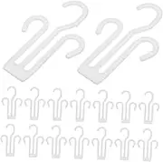 TOGEVAL 30pcs Slippers Drying Hooks for Home Shoe Organization Lightweight Shoe Hanger with Easy Drain Design Secure and Stable Slippers Display for All
