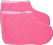 Foot Paraffin Wax Wraps Wax Booties Liners for Foot Spa Warm Stylish Made of Polyester for Home Salon