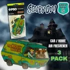 PSD Big Sniff Scooby Doo The Mystery Machine Car Freshener Coconut Scent 3 Pack!