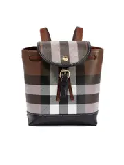Burberry Check and Leather Micro Backpack