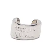[Jean Paul Gaultier] Jean Paul Gaultier Engraved-logo Bracelet ONE SIZE SILVER