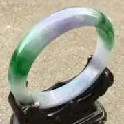 10% OFF- 57/58/59mm Certified Natural Jadeite Emerald A*Jade Carved Bangle x4009