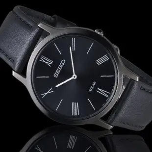 [二手］seiko精工 輕時尚簡約太陽能手錶-V115-0BE0J