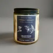 Bath & Body Works Black Chamomile Single Wick Candle