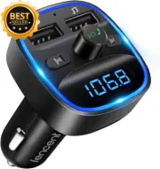 Bluetooth Wireless FM Transmitter Car Kit Dual USB MP3 TF Card USB Disk
