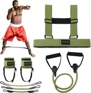 Boxing Resistance Bands for Boxing Training, Boxing Bands with Ankle Cuffs, Boxi