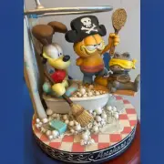 1994 Danbury Mint Garfield Music Box Anchors Aweigh By Garfield Creator JimDavis
