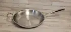 William Sonoma 12” Fry Pan Stainless Thermo Clad Hestan Made In Italy