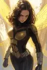 WASP Fine Art Print 13x19 Limited Edition 1 of 30 Avengers Antman