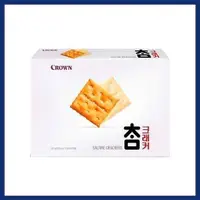 在飛比找蝦皮購物優惠-現貨 韓國 crown 餅乾 蘇打餅 健康零食 皇冠 蘇打餅