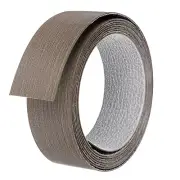 Edge Banding 1-5/8"x9.84ft, Pre-glued Edging Trim Iron-on Edge Banding, Brown