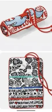 Brighton "LOVE DOVES" Jewelry Roll (MSR$40) NWT