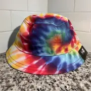 New Era Unisex Tie Dye Adult Size Small/Medium Bucket Hat Cap