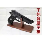 台南 武星級 IGUN 實木 槍架 展示架 ( 木製 玻璃櫃 M1911 M92 PPQ G17 G18 生存遊戲