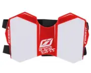 Insight BMX Side Frame Number Plate (Red/White) (Side) [INPLFUSWHRD]
