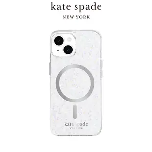 【kate spade】iPhone 15系列 MagSafe 精品手機殼 銀河星鑽