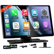 9.0'' Wireless Carplay Screen for Car, Portable Car Stereo Apple Carplay Android