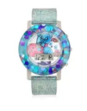 New Girls Pikmi Pops Flashing LCD Watch Blue Kid's Watch