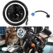 7" inch LED Headlight DRL High low For Kawasaki KZ650 KZ750 KZ1000 Vulcan 500