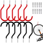 10 Pcs Bike Chain Hanger Heavy Duty Clothes Rack Hooks