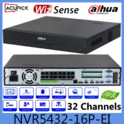 Dahua NVR 32CH 16POE WizSense AI Face Recognition H.265++ LOT NVR5432-16P-EI